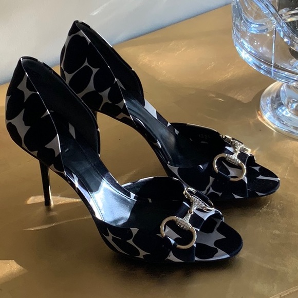 Gucci - Hollywood High-Heel Sz 37/7 - Picture 1 of 11